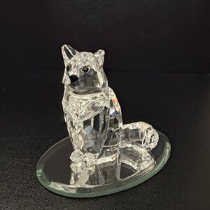 Swarovski Crystal sitting cat